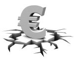 euro zwart wit